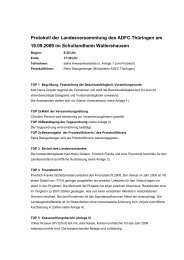 Protokoll der Landesversammlung des ADFC Thüringen am 19.09 ...