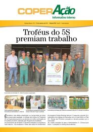 Troféus do 5S premiam trabalho - Copercampos