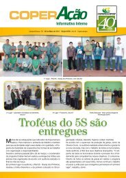 Troféus do 5S são entregues - Copercampos