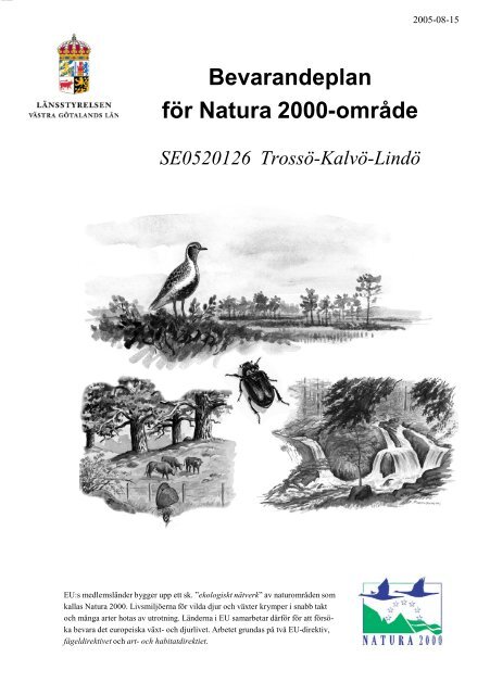 Bevarandeplan för Natura 2000-område - Länsstyrelserna