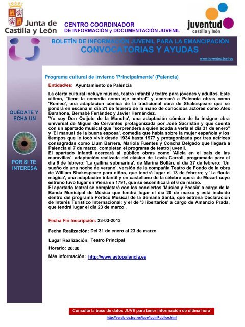 CONVOCATORIAS Y AYUDAS - Consulta de Obligaciones ...