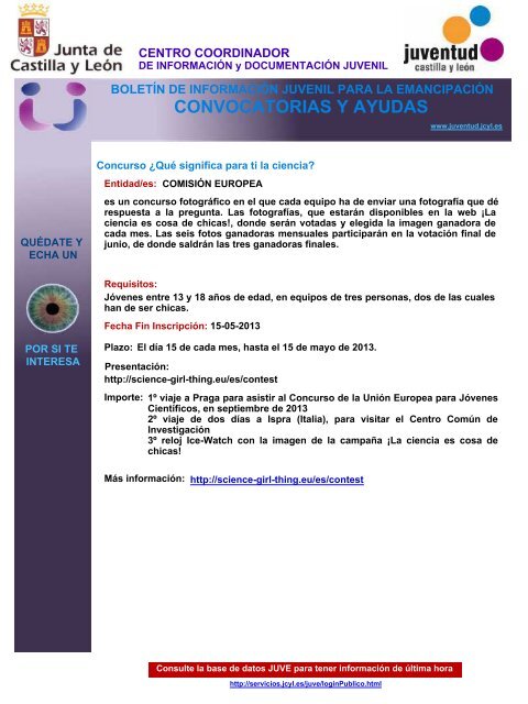 CONVOCATORIAS Y AYUDAS - Consulta de Obligaciones ...