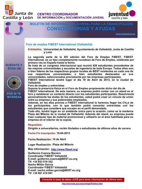 CONVOCATORIAS Y AYUDAS - Consulta de Obligaciones ...