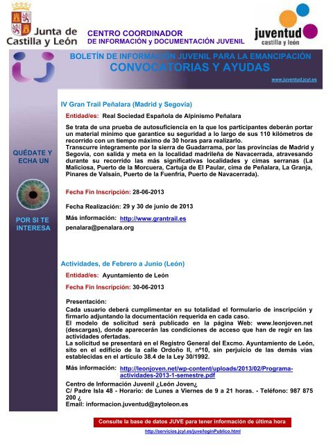 CONVOCATORIAS Y AYUDAS - Consulta de Obligaciones ...