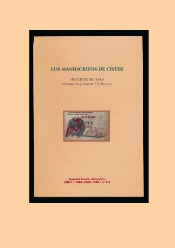 manuscritos de Císter