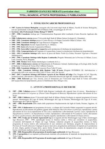 FABRIZIO GIANLUIGI MERATI (curriculum vitae) - C.R.E.S.T.