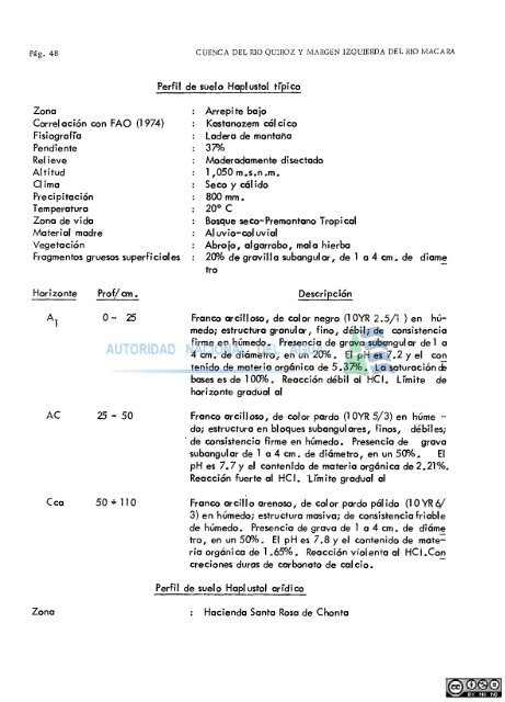 Inventario y evaluación de los recursos naturales de la cuenca del ...