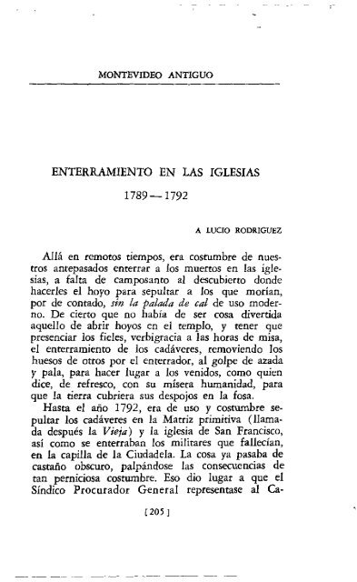 Montevideo Antiguo - Libros III y IV (Tomo II reedición 1957)