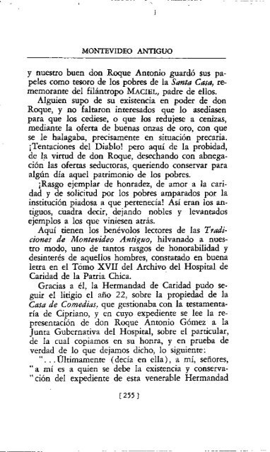 Montevideo Antiguo - Libros III y IV (Tomo II reedición 1957)