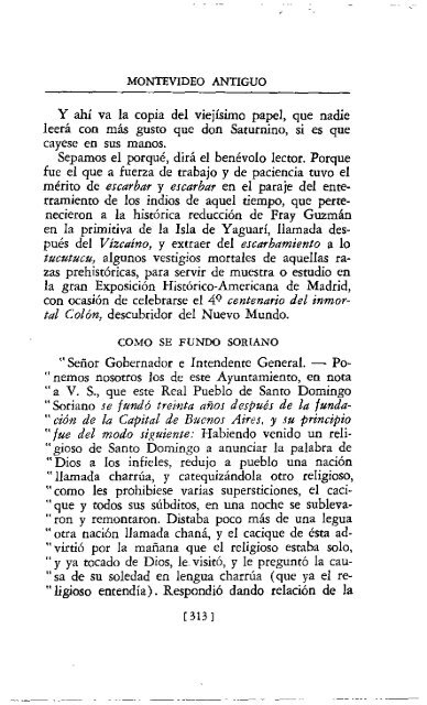 Montevideo Antiguo - Libros III y IV (Tomo II reedición 1957)