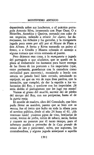 Montevideo Antiguo - Libros III y IV (Tomo II reedición 1957)