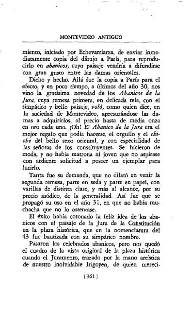 Montevideo Antiguo - Libros III y IV (Tomo II reedición 1957)