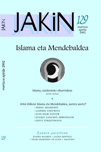 Islama eta Mendebaldea - Jakin