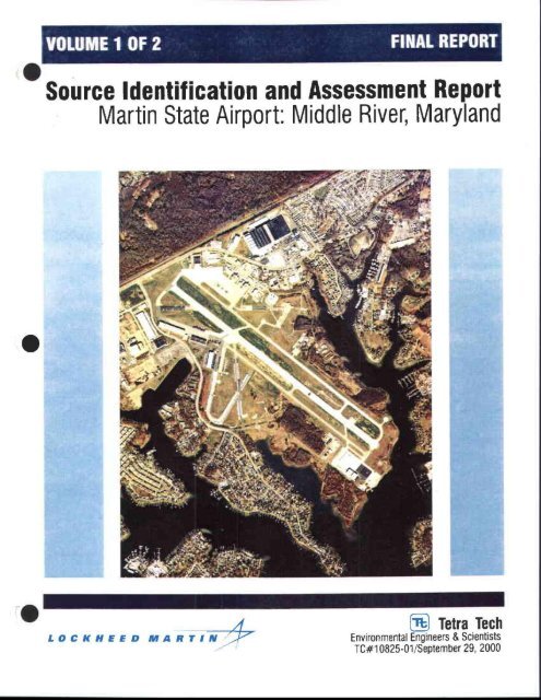 Source Identification And Assessment Report Lockheed Martin