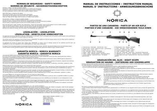 Manual generico carabinas V2 - Aceros de Hispania