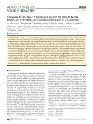 A Glucose-Insensitive T7 Expression System for Fully-Induced ...