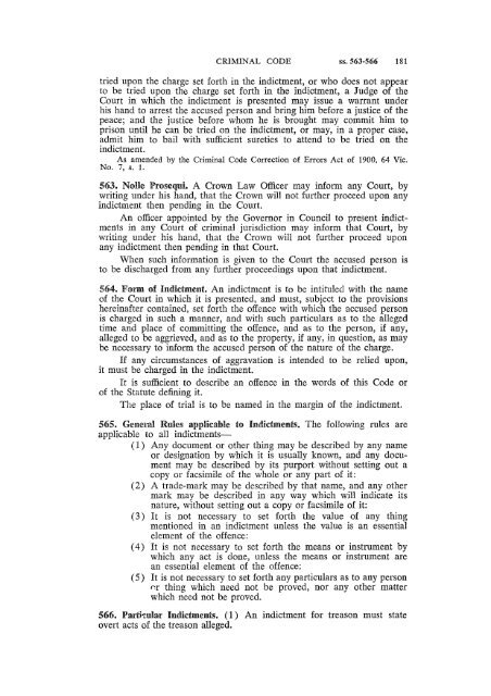 The Criminal Code Act 1899 - Ozcase Queensland Historical Legal ...