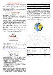 ELETROMAGNETISMO CAMPO MAGNÉTICO