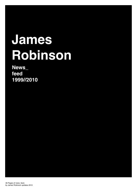 Download James Robinson Press Kit - XOGenesis