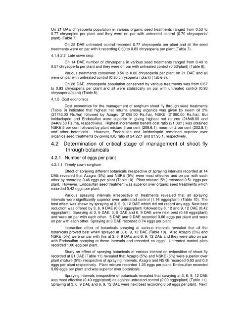 NON-CHEMICAL APPROACHES FOR THE MANAGEMENT OF ...