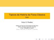 Tópicos da História da Física Clássica - Calor - USP