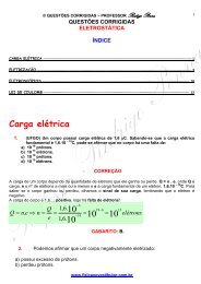 3° Ano - Eletrostática - Física no Vestibular