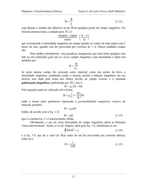 fundamentos do eletromagnetismo - Minerva.ufpel.tche.br