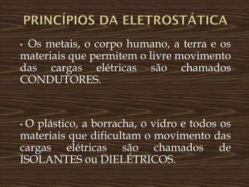 CARGA ELÉTRICA