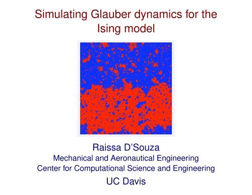 Simulating Glauber dynamics for the Ising model