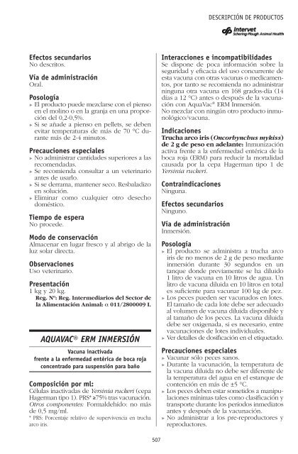 Ficha técnica - Tienda Portalveterinaria