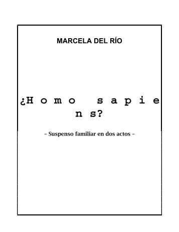 ¿Homo sapiens? - Seminario de Cultura Mexicana Corresponsalia ...