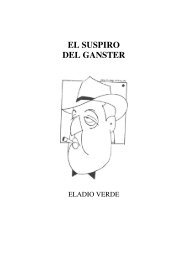 EL SUSPIRO DEL GANSTER - Eladio Verde - Obras completas