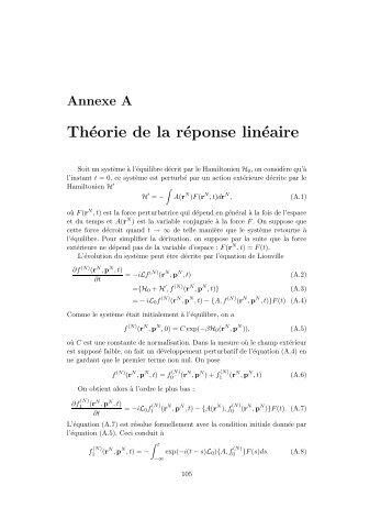 Appendices, bibliographie, table des matières