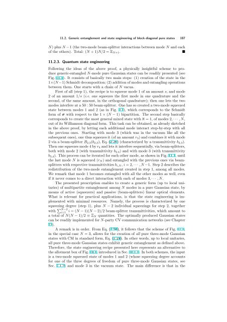 ENTANGLEMENT OF GAUSSIAN STATES Gerardo Adesso