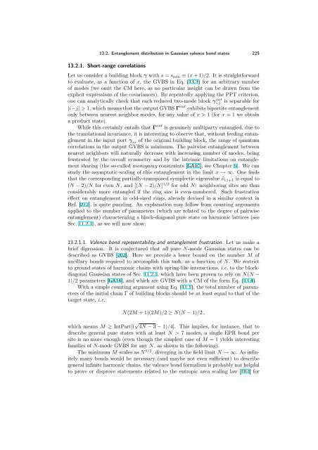 ENTANGLEMENT OF GAUSSIAN STATES Gerardo Adesso