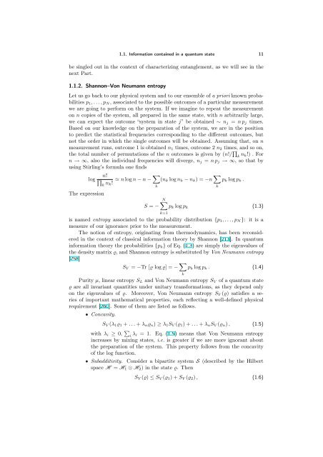 ENTANGLEMENT OF GAUSSIAN STATES Gerardo Adesso
