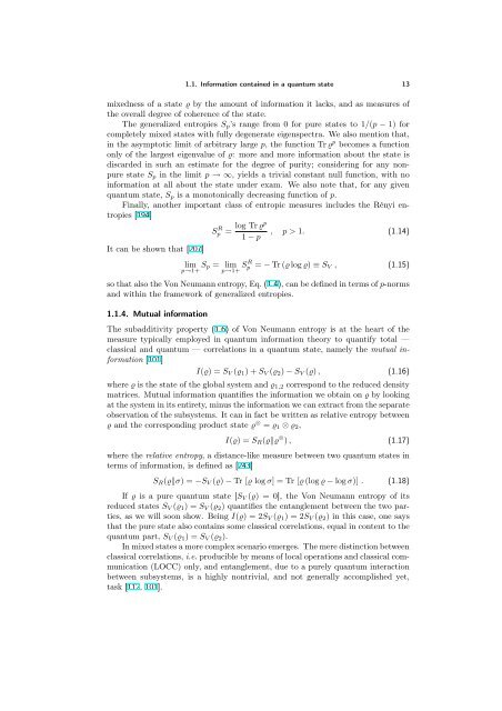 ENTANGLEMENT OF GAUSSIAN STATES Gerardo Adesso