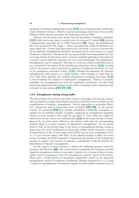 ENTANGLEMENT OF GAUSSIAN STATES Gerardo Adesso