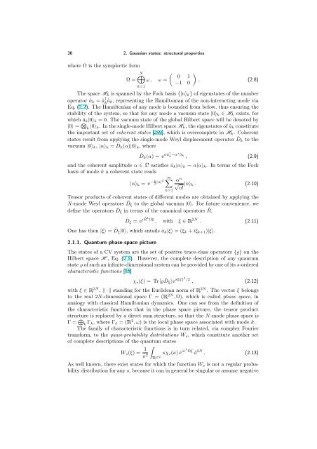 ENTANGLEMENT OF GAUSSIAN STATES Gerardo Adesso