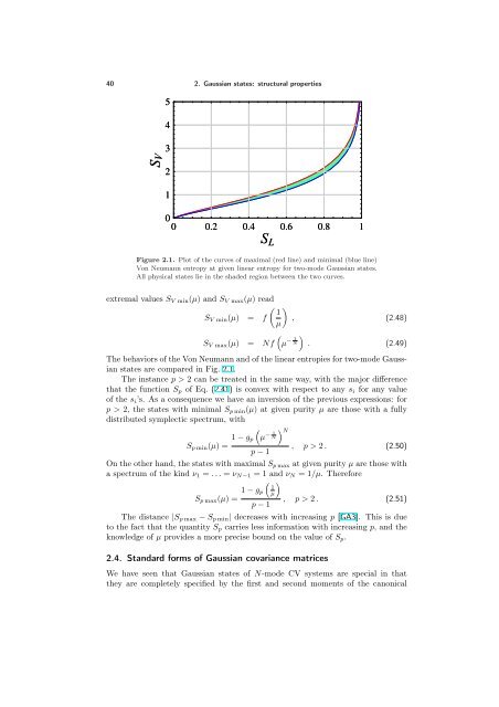 ENTANGLEMENT OF GAUSSIAN STATES Gerardo Adesso