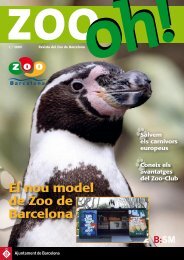 El nou model de Zoo de Barcelona