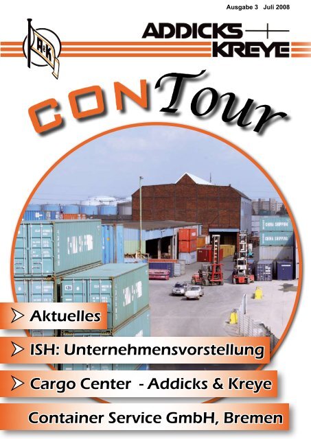  ISH: Unternehmensvorstellung  Cargo Center - Addicks & Kreye ...