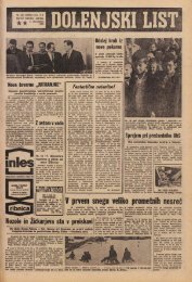 3. november 1960 (št. 554) - Dolenjski list