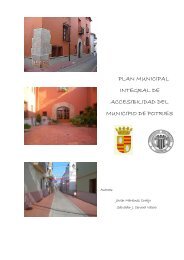 PLAN MUNICIPAL INTEGRAL DE ACCESIBILIDAD DEL ... - Potries