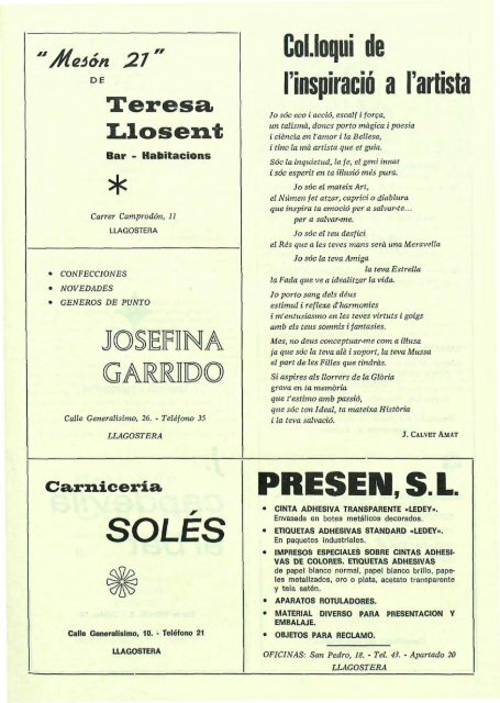 1973 - Arxiu Municipal de Llagostera