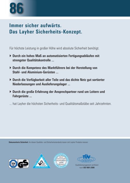 Layher Leitern & Treppen Layher Fahrgerüste - Maler Weik