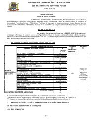 Edital nº 048/2011 - NC- UFPR - Universidade Federal do Paraná