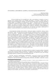 Universalismo y contextualismo - Universidad Alberto Hurtado