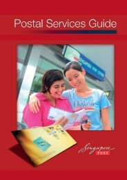 SingPost's Postal Services Guide - Singapore Post