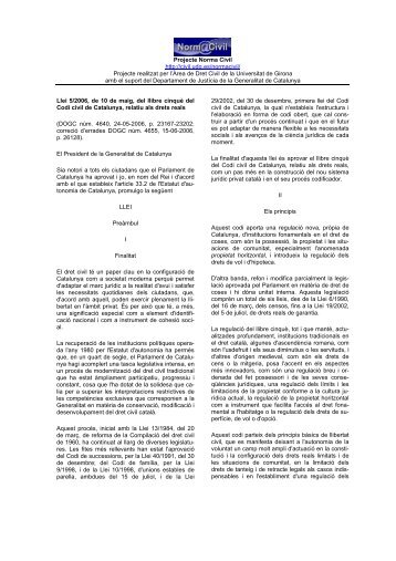 Projecte Norma Civil http://civil.udg.es/normacivil/ Projecte realitzat ...
